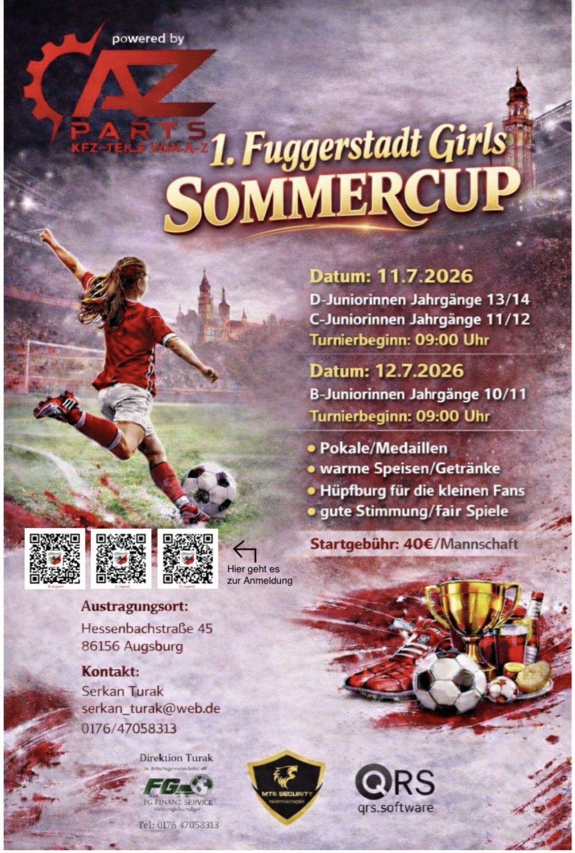 1. Fuggerstadt Girls Sommercup